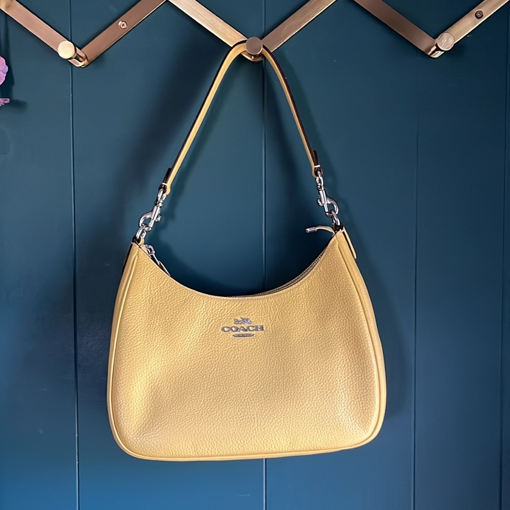 Coach Yellow Teri Hobo